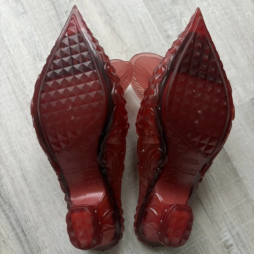 Y/Project Glenn Martens x Melissa Orchid court shoes - Picture 3 of 6